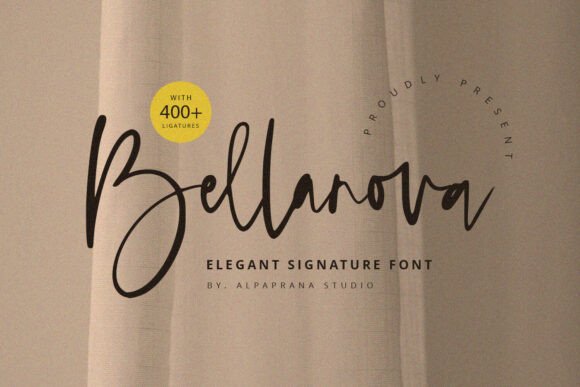 Bellanova: A Premium Script Font That Elevates Real Small Business Branding