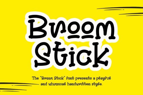 Broom Stick: A Playful Script Font for Friendly Digital Brands