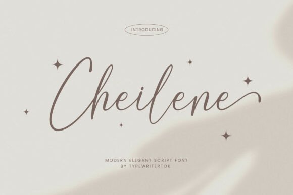 Cheilene: A Thoughtful Script Font for Editorial Warmth