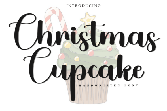 Christmas Cupcake: A Playful Script Font for Handmade Holiday Magic