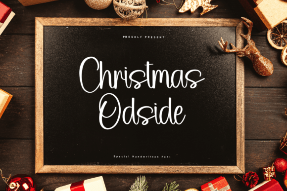 Christmas Odside: A Handwritten Font with Warmth and Rhythm