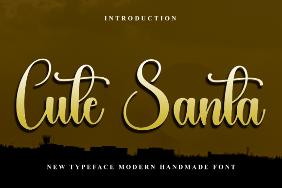 Cute Santa: A Friendly Display Font for Warm Campaign Moments
