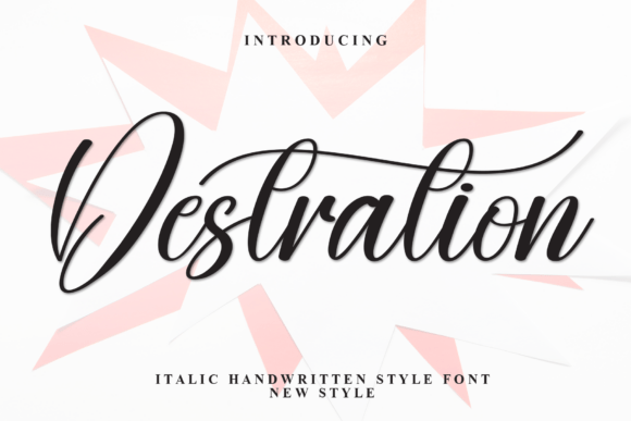 Destration: A Confident Script Font for Real Business Branding