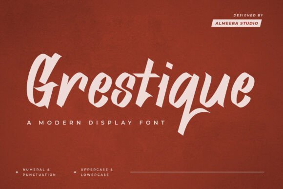 Grestique: A Modern Script Font That Cuts Through the Feed