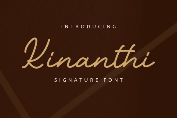 Kinanthi: A Handwritten Font That Makes Your Brand Feel Human