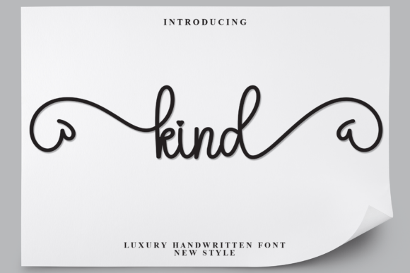 Kind: A Contemporary Script Font That Feels Hand-Painted, Not Hand-Drawn