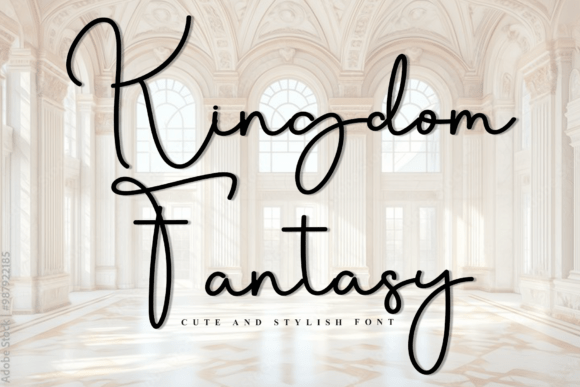 Kingdom Fantasy: A Festive Display Font for Campaign Magic