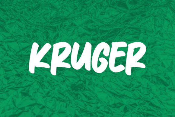 Kruger: A Modern Typeface for Professional Branding