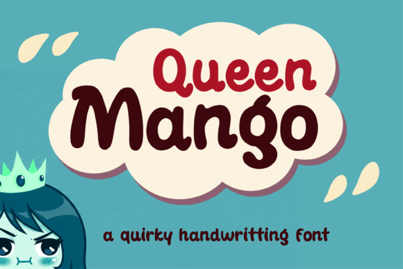 Queen Mango: A Handwritten Font with Editorial Charm