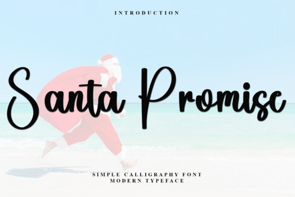Santa Promise Font: Warm, Consistent Branding for Small Businesses