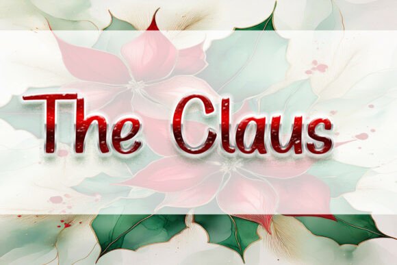 The Claus: A Versatile Script Font for Handmade Brands