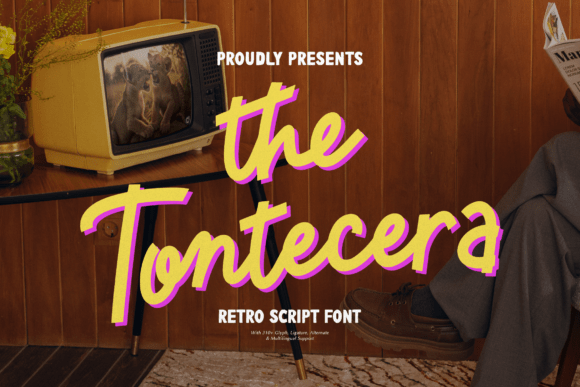 Tontecera: A Retro Script Font That Builds Trust