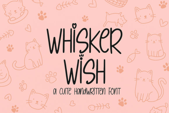 Whisker Wish: A Whimsical Handwritten Font That Delivers Charm—Not Clutter