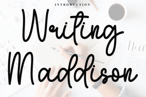 Writing Maddison: A Festive Script Font for Digital Branding