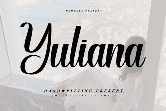 Yuliana: A Modern Script Font for Editorial Elegance